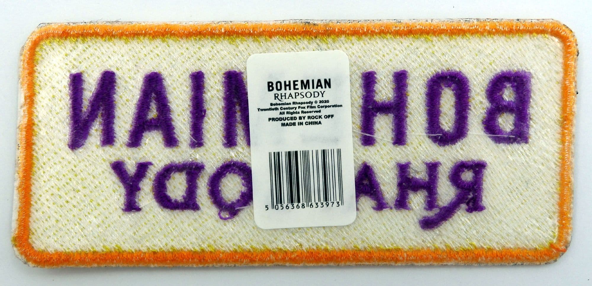 Queen - 'Bohemian Rhapsody' Embroidered Patch