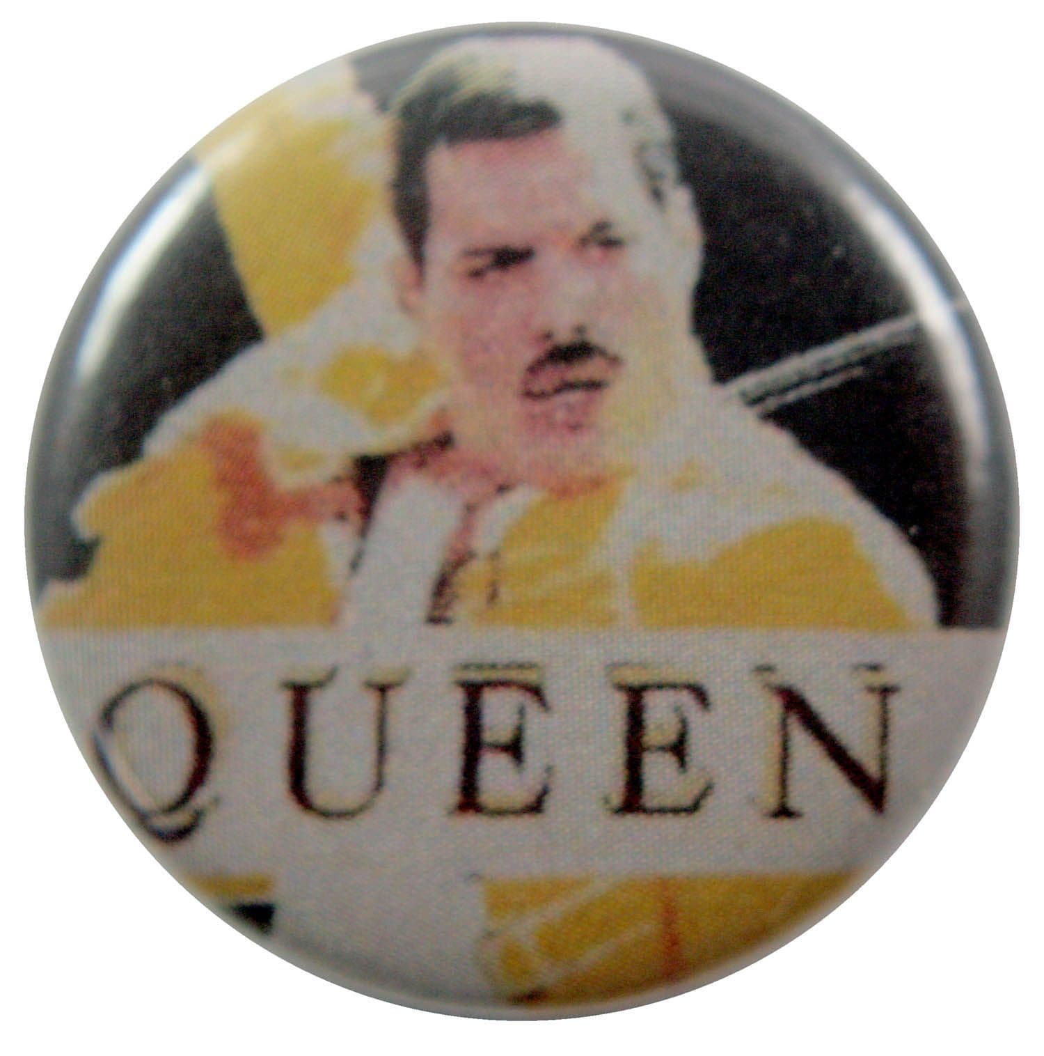 Queen - 'Freddie Yellow Jacket' Button Badge