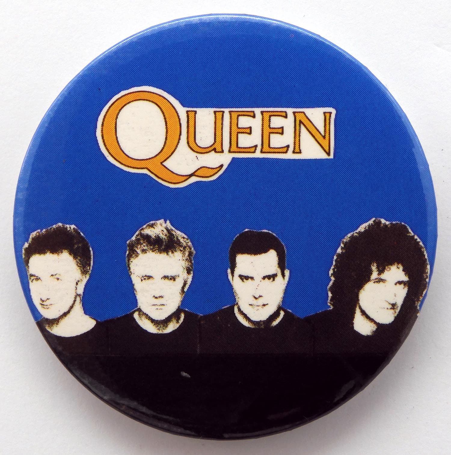 Queen - 'Group Blue' 56mm Badge