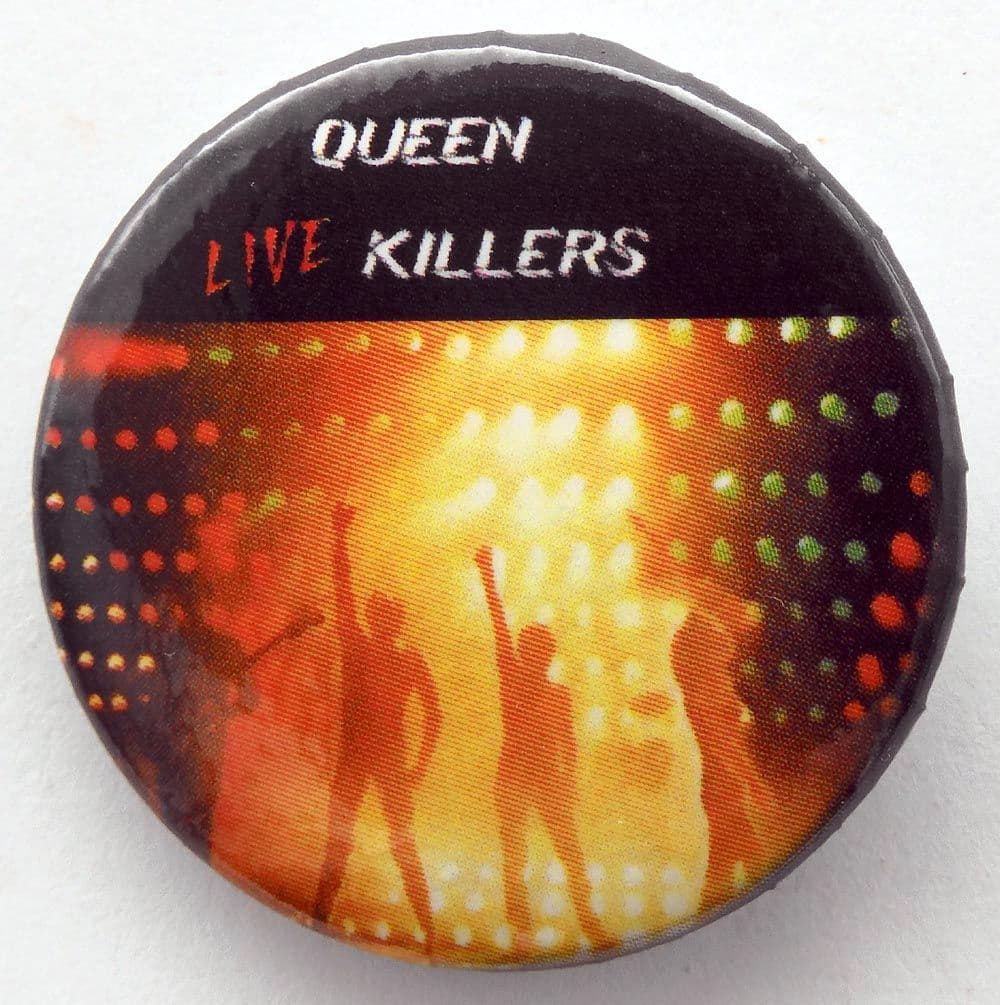 Queen - 'Live Killers' 32mm Badge