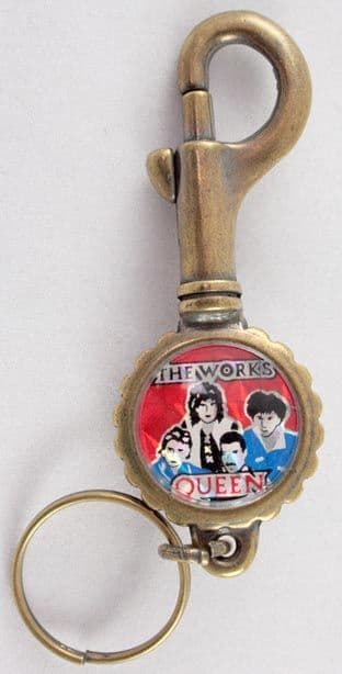 Queen - 'The Works' Bottle Opener Key Fob