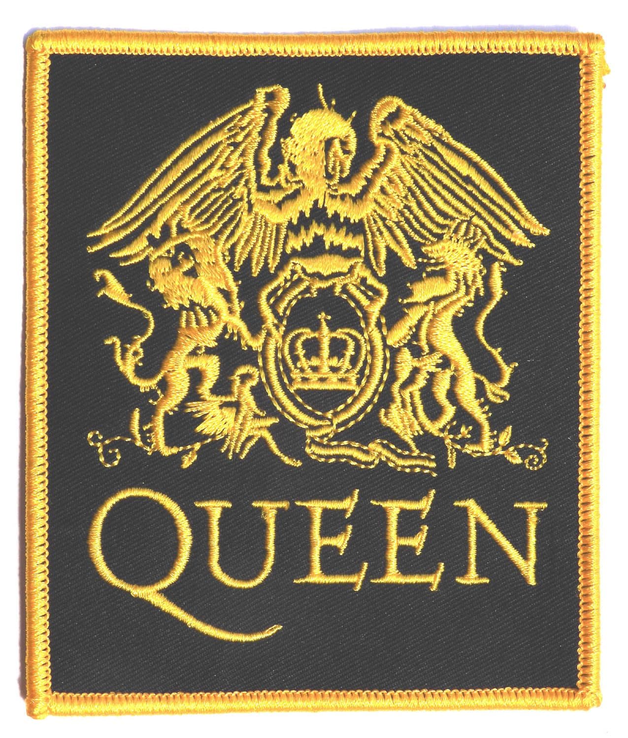 Queen - 'Yellow Crest' Embroidered Patch