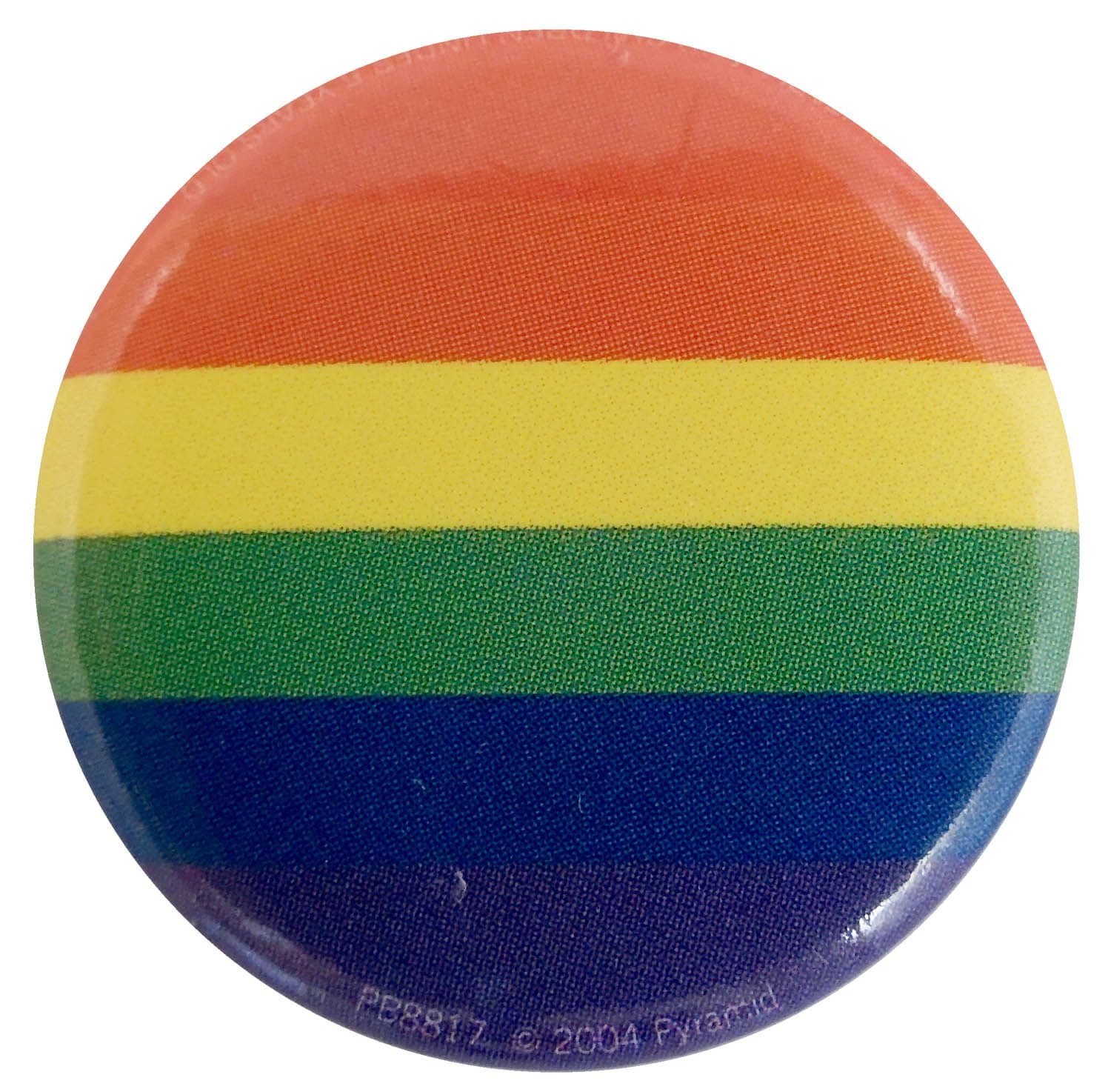 Rainbow Pride Flag - Button Badge LGBTQ+