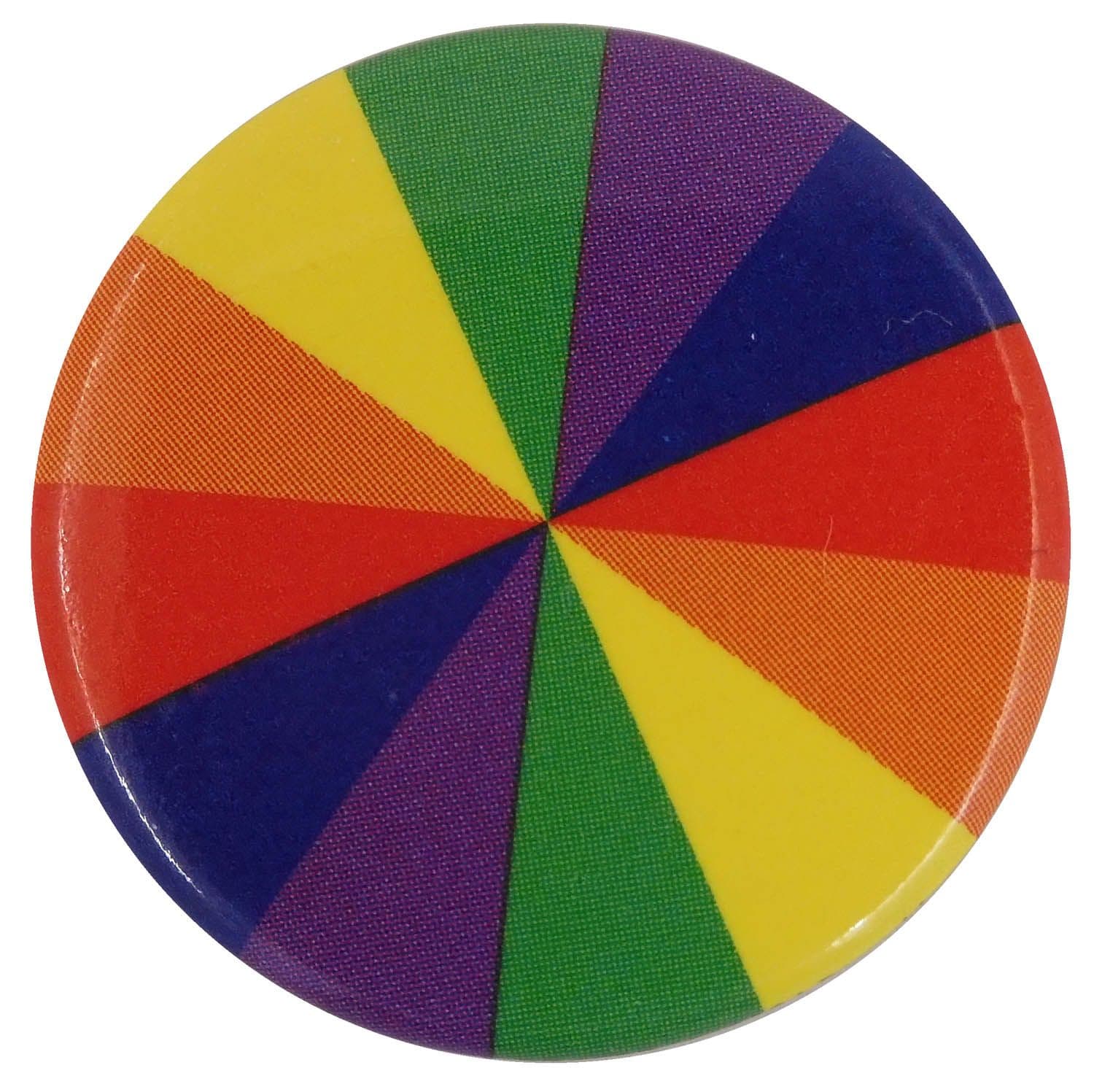 Rainbow Wheel - Button Badge LGBTQ+