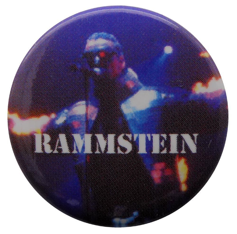 Rammstein - 'On Stage' Button Badge