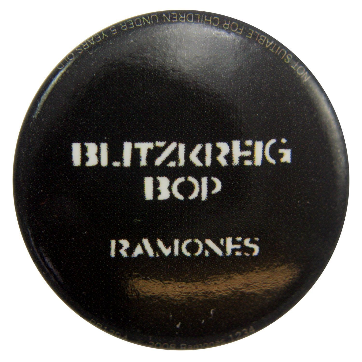 Ramones - 'Blitzkrieg Bop' Button Badge