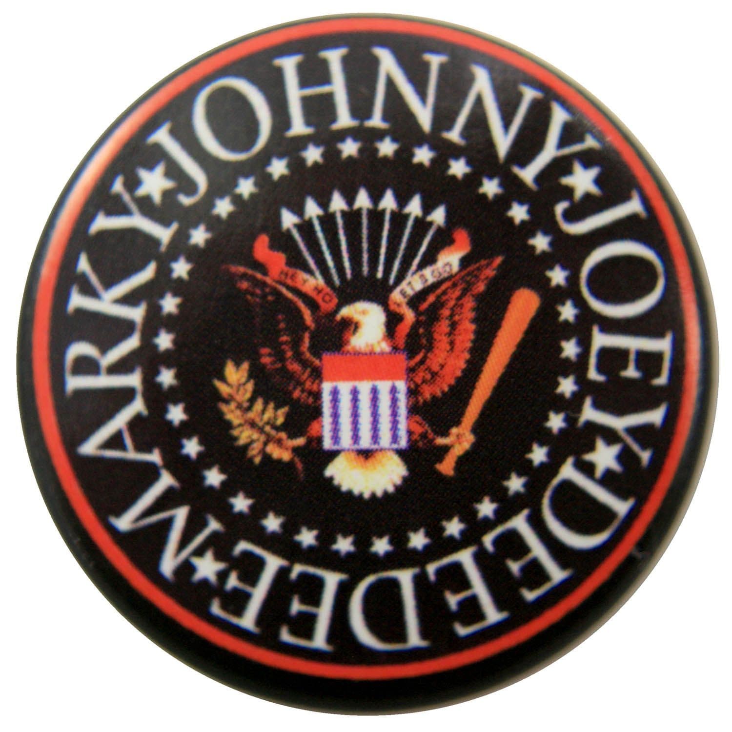 Ramones - 'Colour Logo' Button Badge