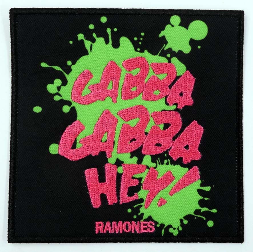 Ramones - 'Gabba Gabba Hey!' Sew-on Patch