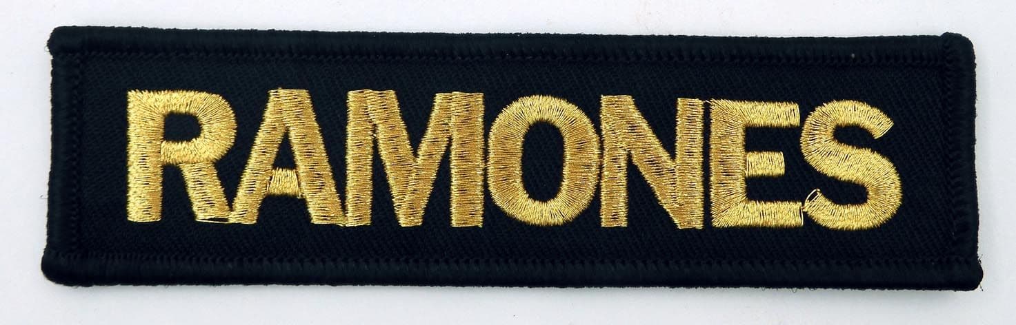 Ramones - 'Gold Logo' Embroidered Patch