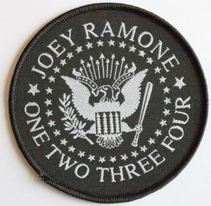 Ramones - 'Joey Ramone' Woven Patch