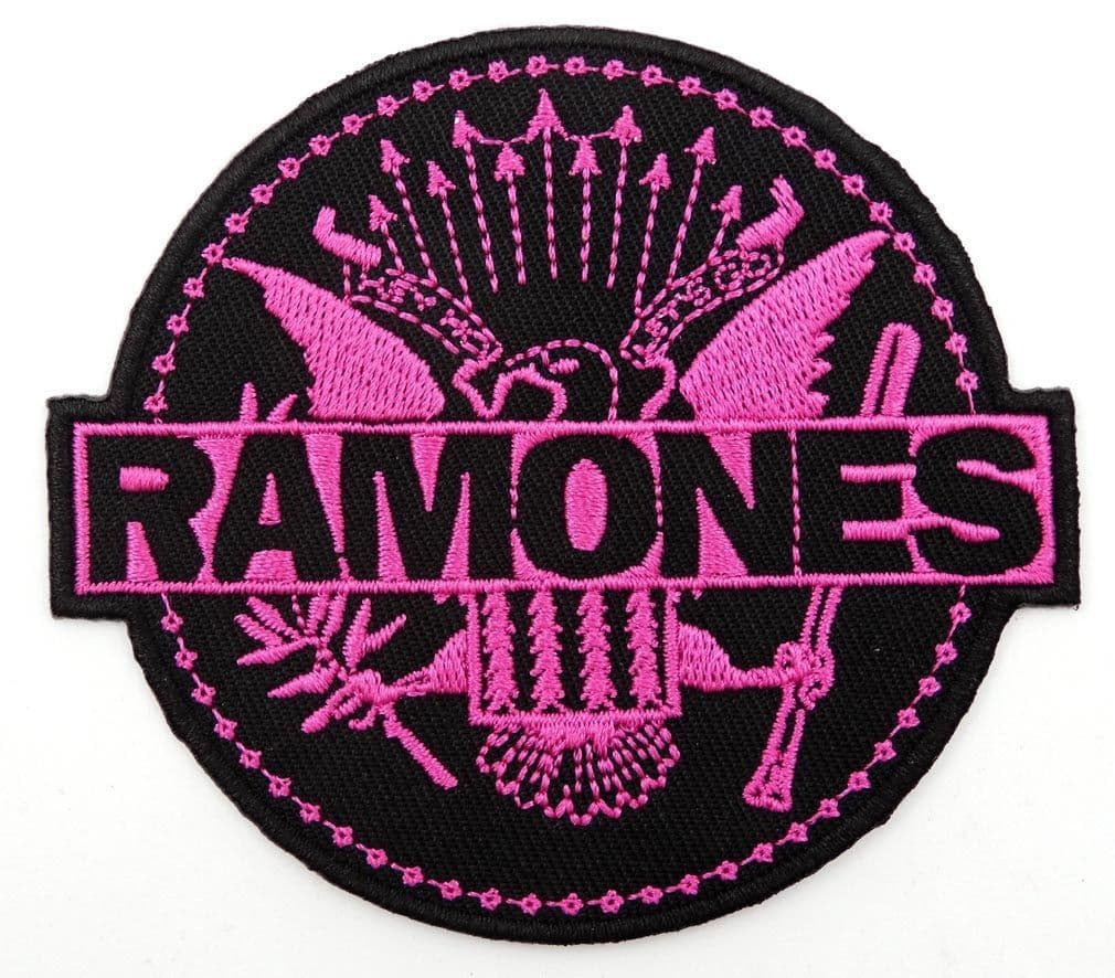 Ramones - 'Purple Crest' Embroidered Patch
