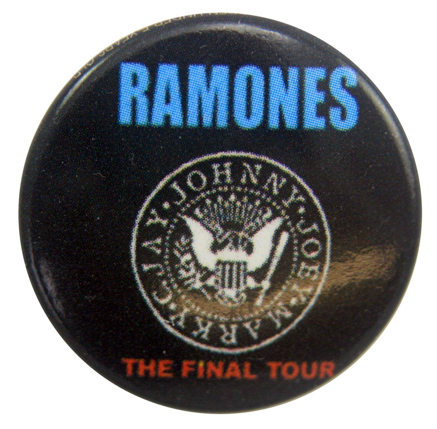 Ramones - 'The Final Tour' Button Badge