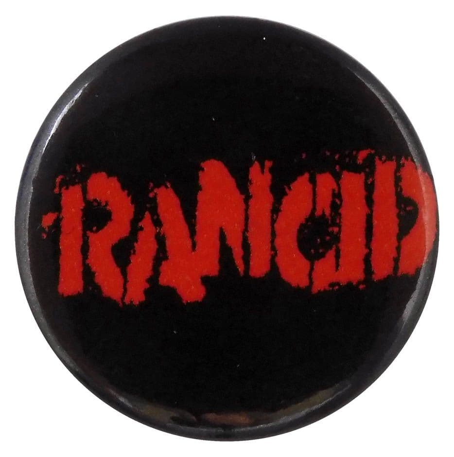 Rancid - 'Red Logo' Button Badge