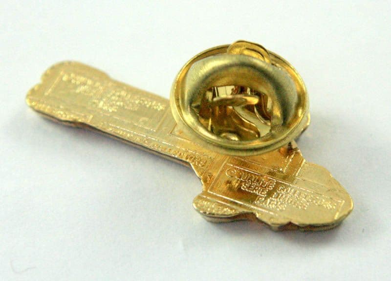 Rasta Africa Guitar - Enamel Badge