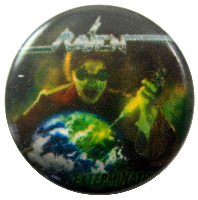 Raven - 'Extermination' Button Badge