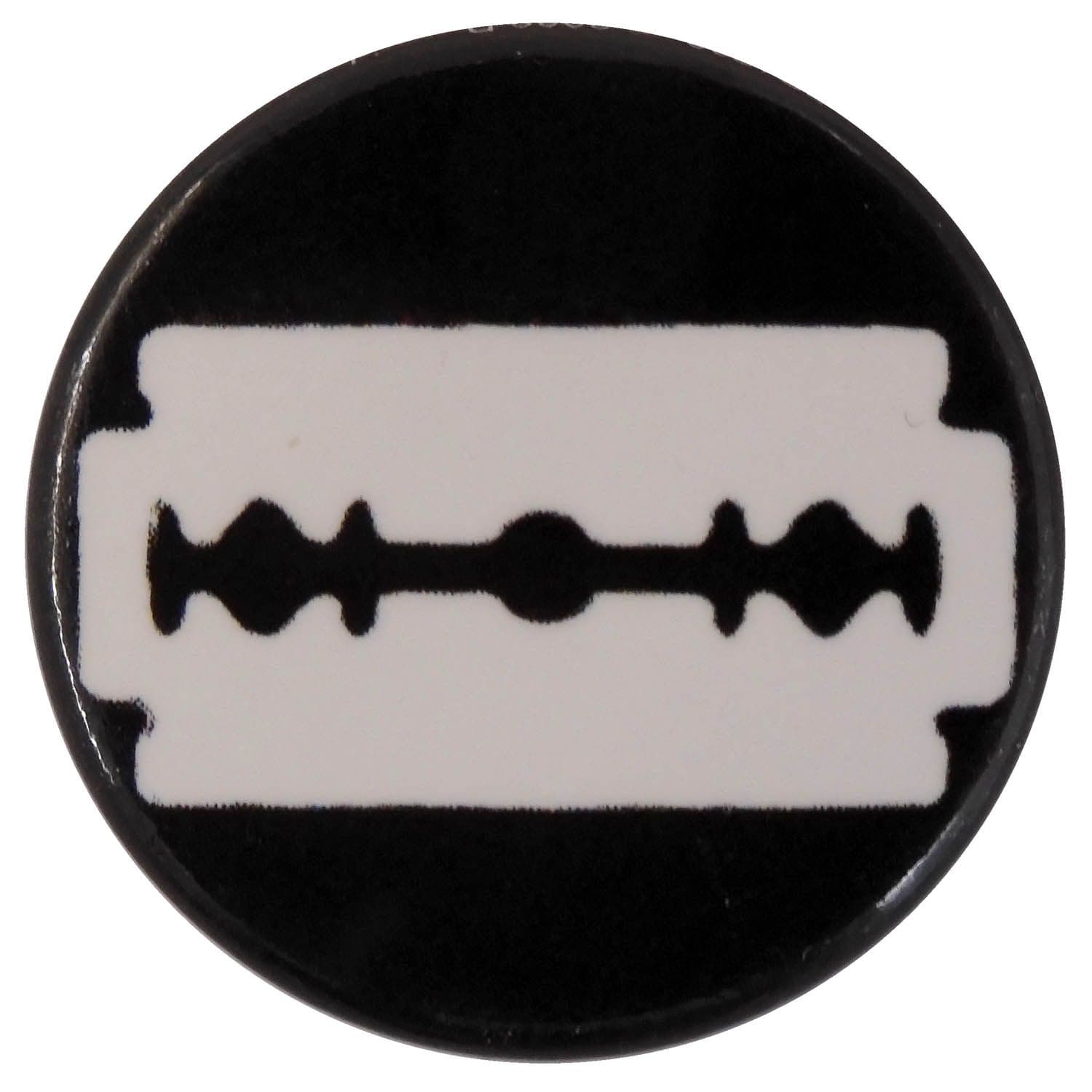 Razor Blade - Button Badge