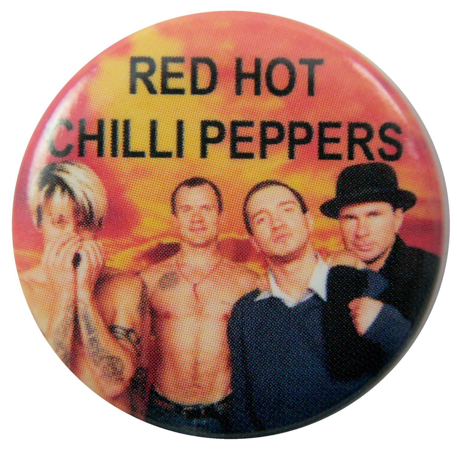 Red Hot Chili Peppers - 'Group Fire' Button Badge