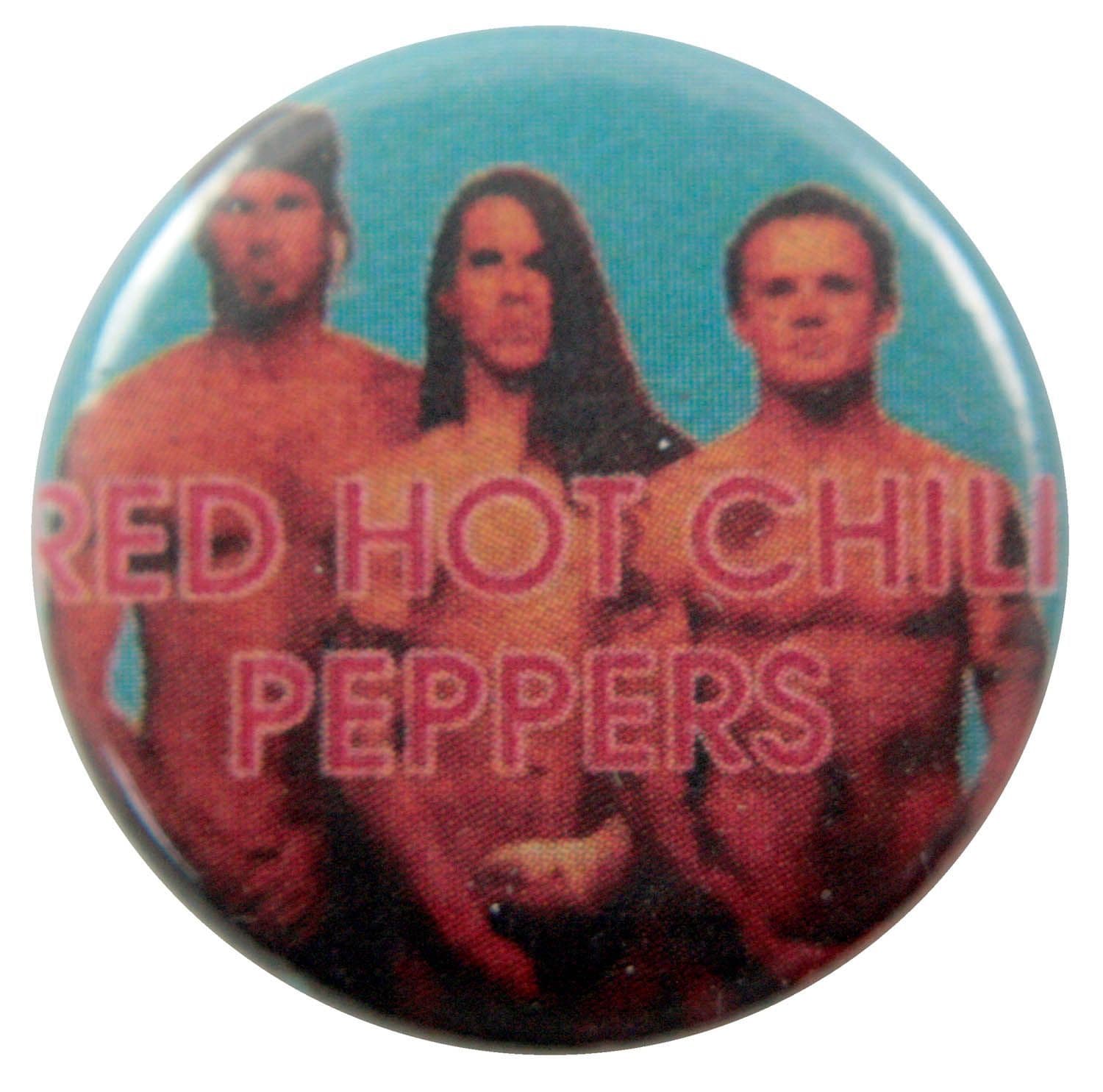 Red Hot Chili Peppers - 'Group Naked' Button Badge