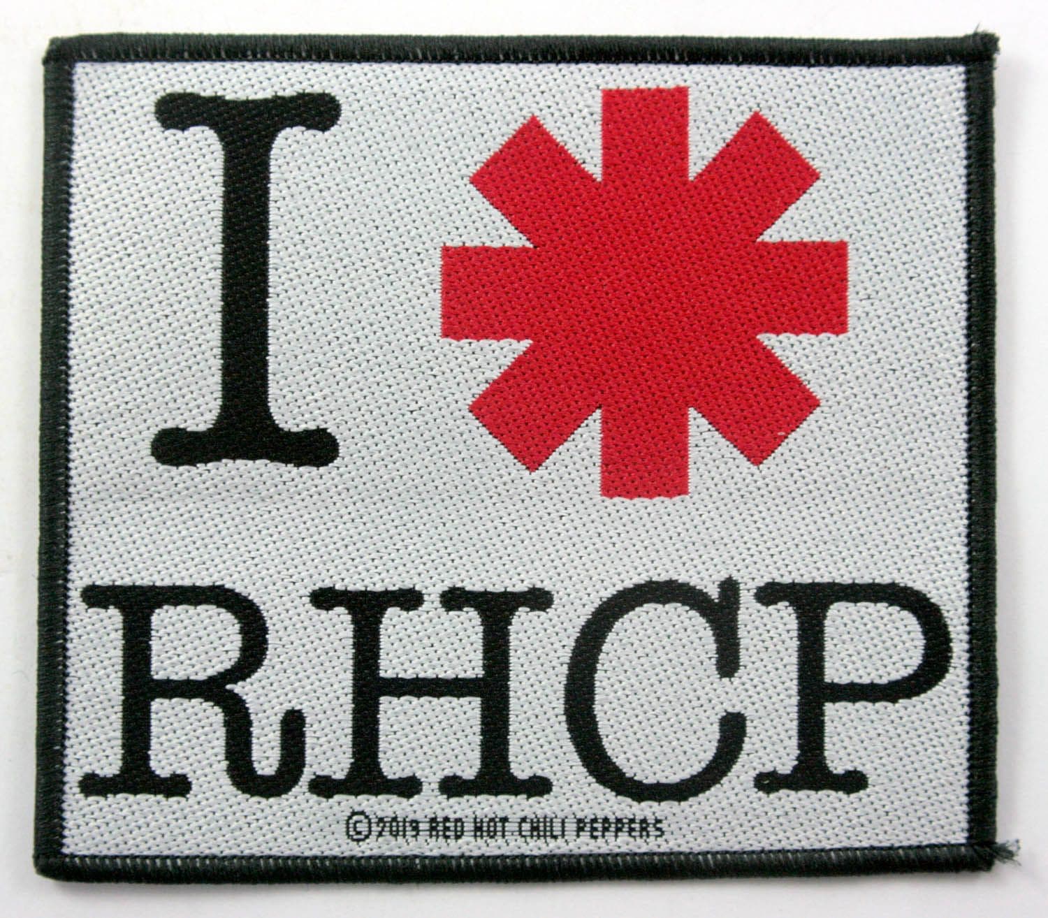 Red Hot Chili Peppers - 'I Love RHCP' Woven Patch