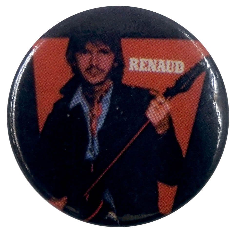 Renaud - 'Guitar' Button Badge