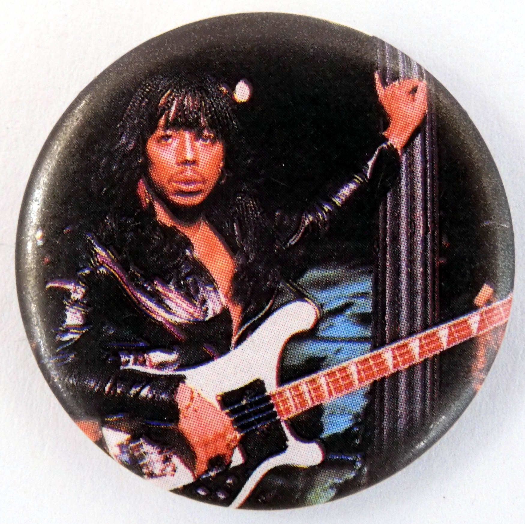 Rick James - 'Guitar' Vintage 32mm Badge