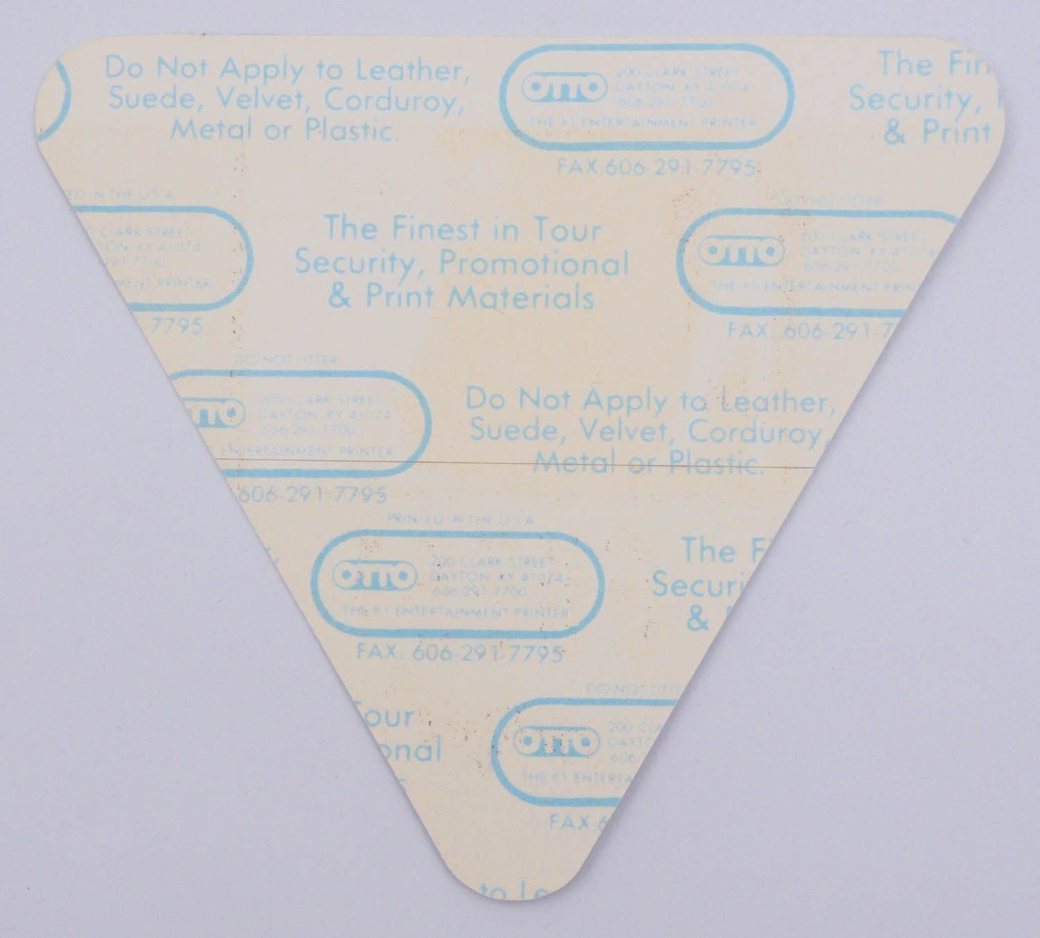 Rod Stewart - 'Vagabond Heart Tour 1992' OTTO Backstage Pass