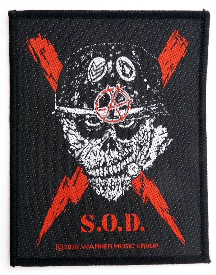 S.O.D. - 'Speak English or Die' Woven Patch