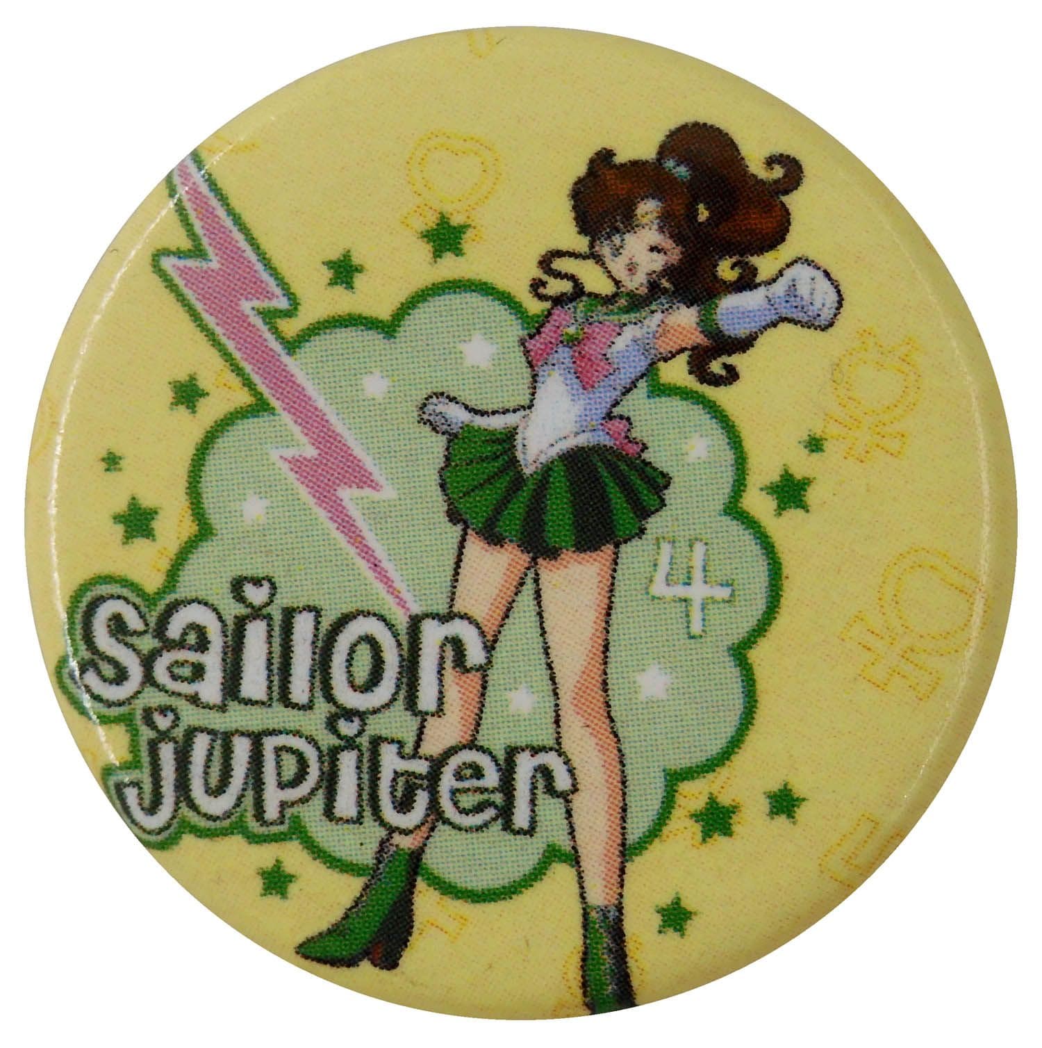 Sailor Moon - 'Sailor Jupiter' Button Badge