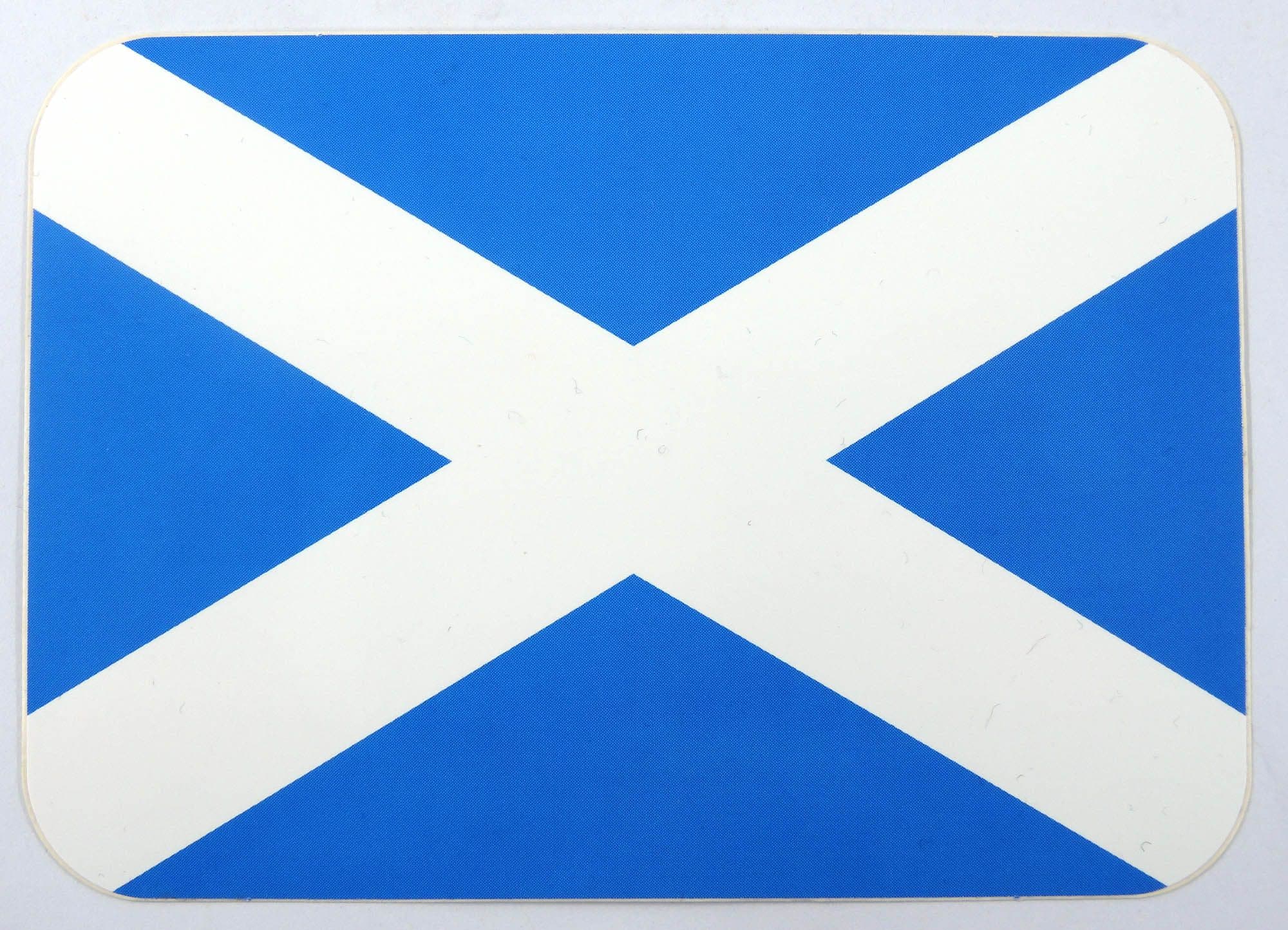 Saltire / St Andrews Flag - Sticker (Scotland Flag)
