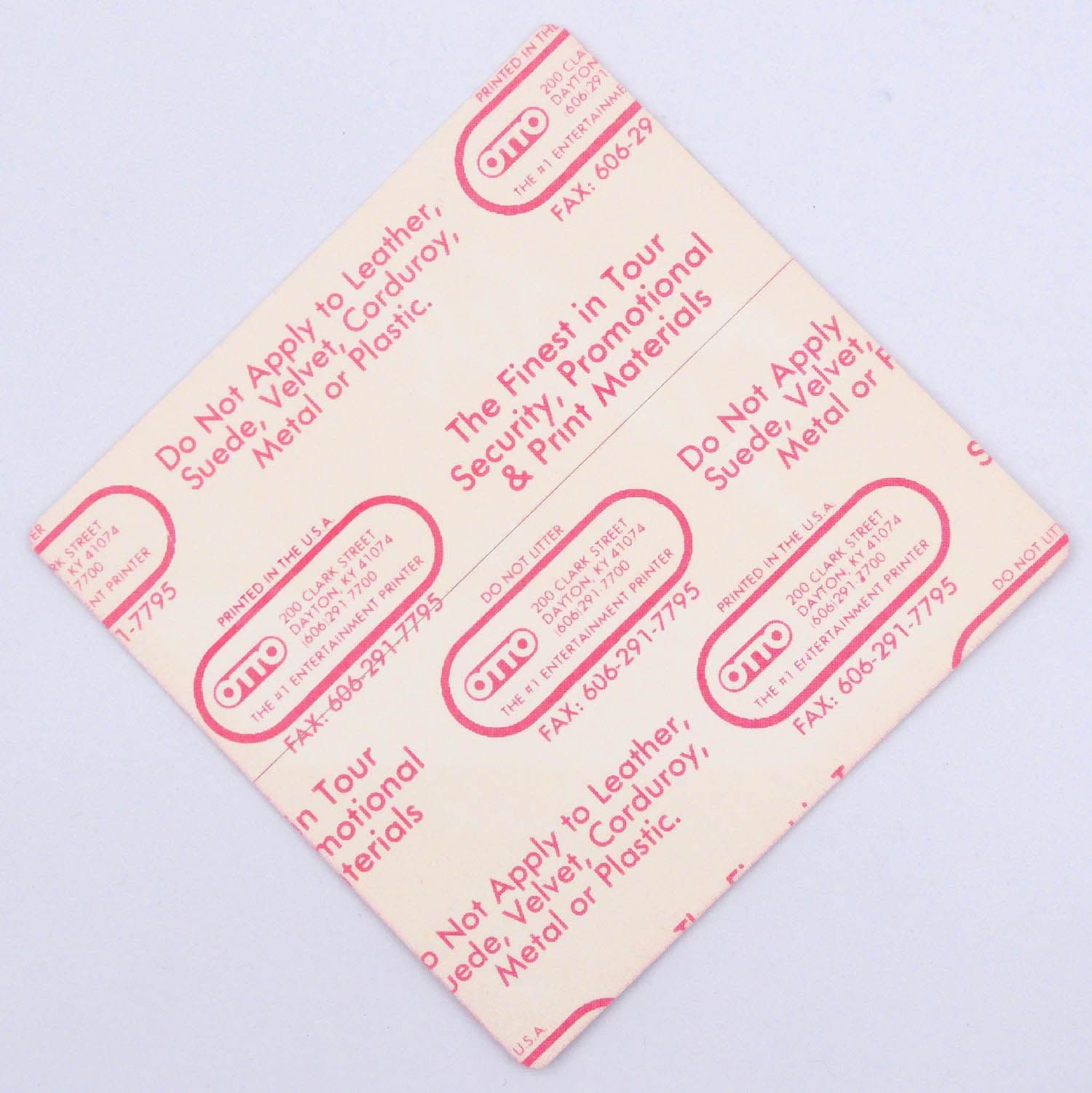 Savatage - 'Gutter Ballet World Tour 1990 Red' OTTO Backstage Pass