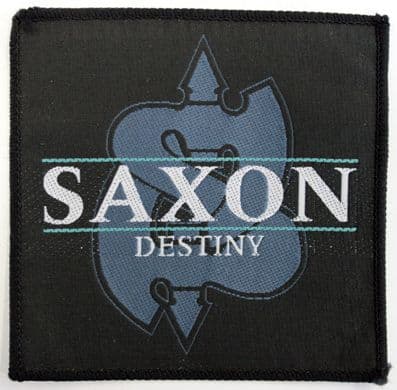 Saxon - 'Destiny' Woven Patch