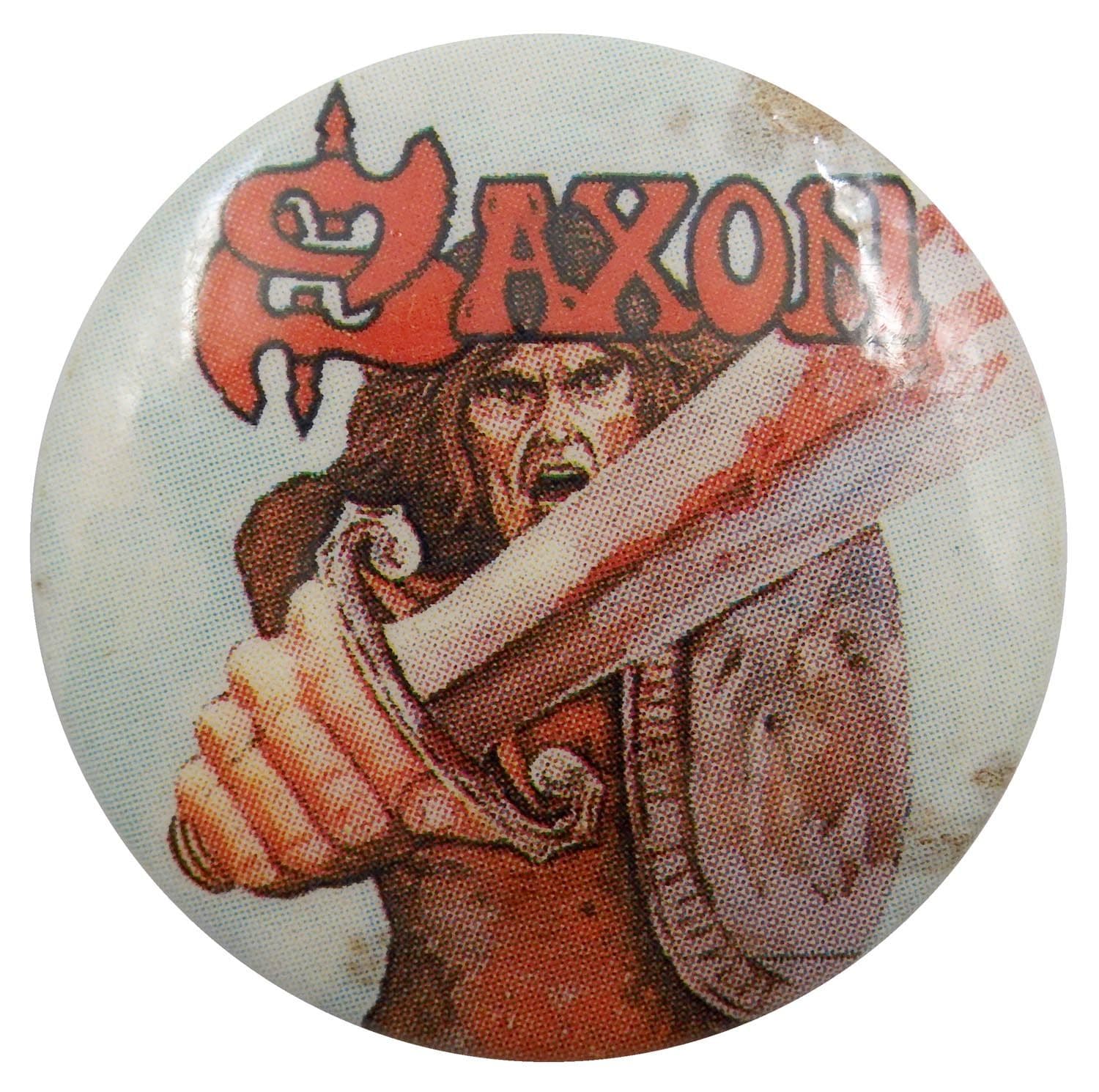 Saxon - 'First LP' Button Badge