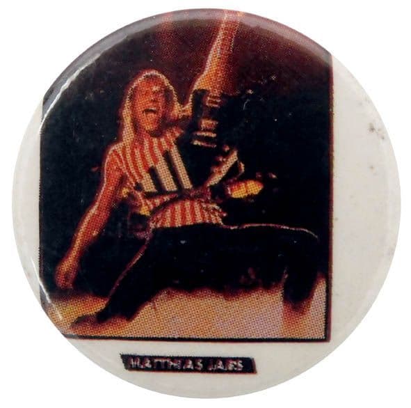 Scorpions - 'Matthias Jabs' Button Badge