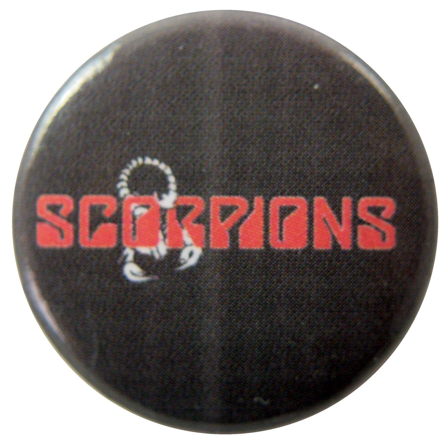 Scorpions - 'Scorpion Logo' Button Badge