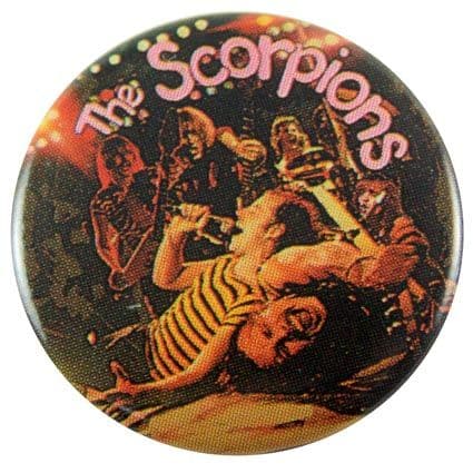 Scorpions - 'Stage Collage' Button Badge