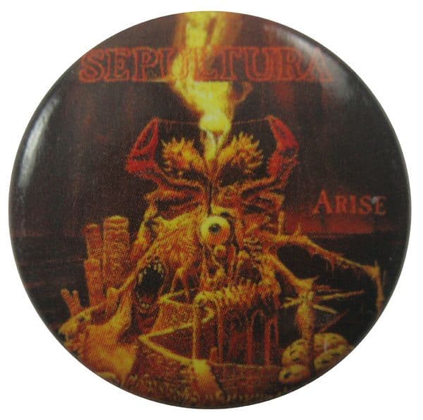 Sepultura - 'Arise' Button Badge