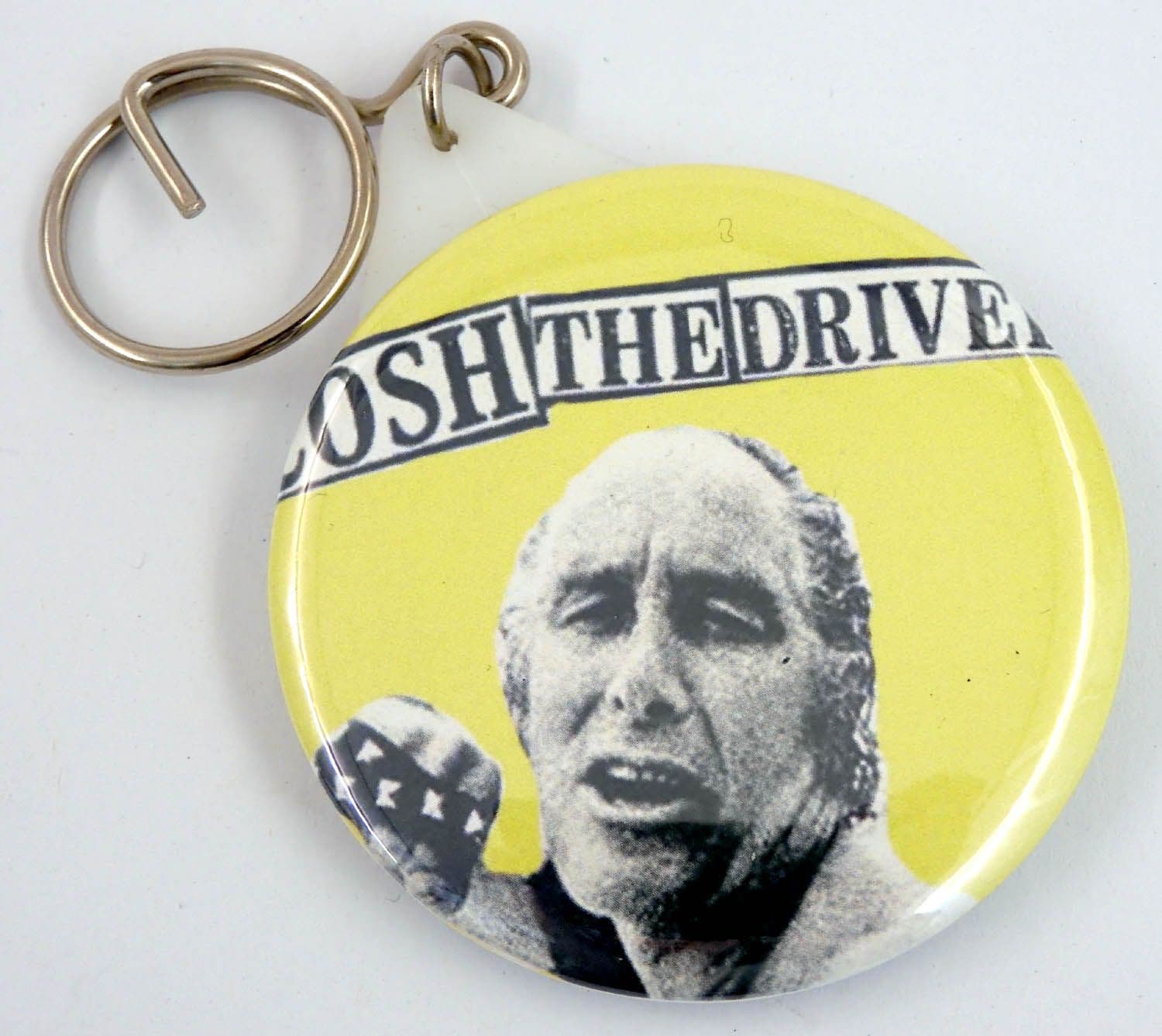 Sex Pistols - 'Cosh the Driver' Large Round Mirror Keyring
