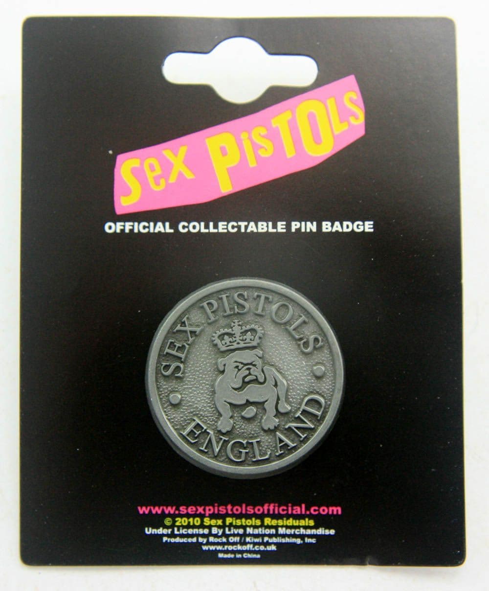 Sex Pistols - 'England' Metal Badge