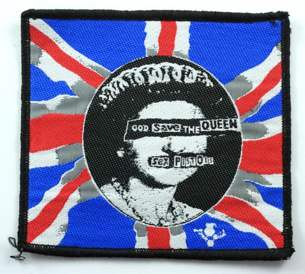 Sex Pistols - 'God Save the Queen' Woven Patch