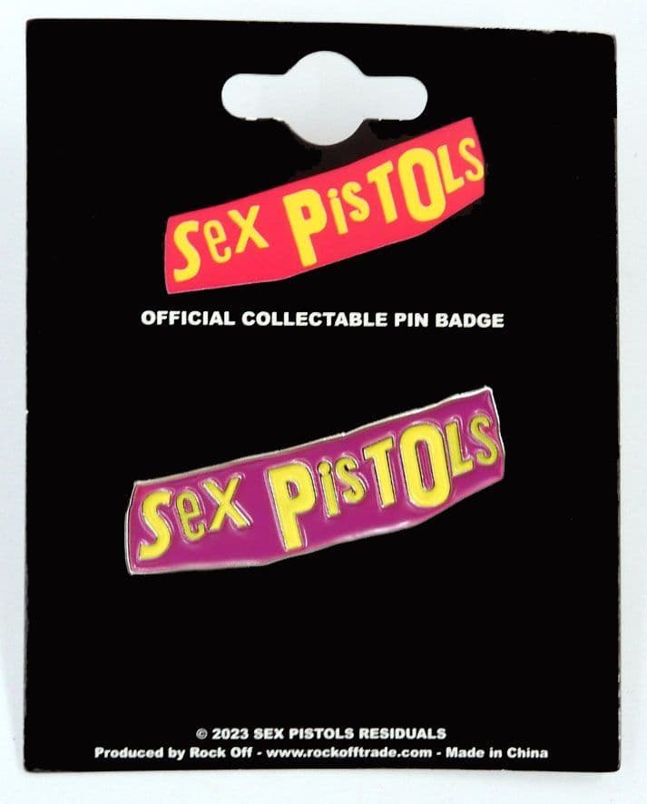 Sex Pistols - 'Logo' Enamel Badge