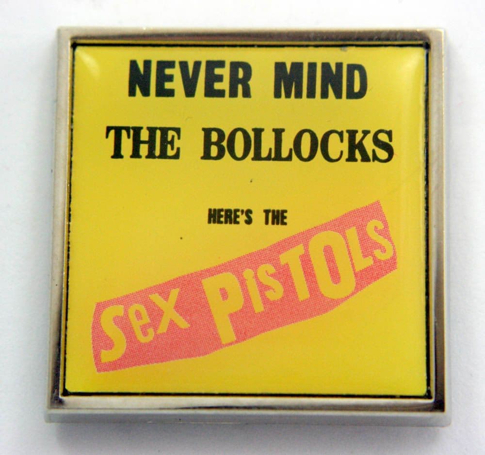 Sex Pistols - 'Never Mind the Bollocks' Metal Badge