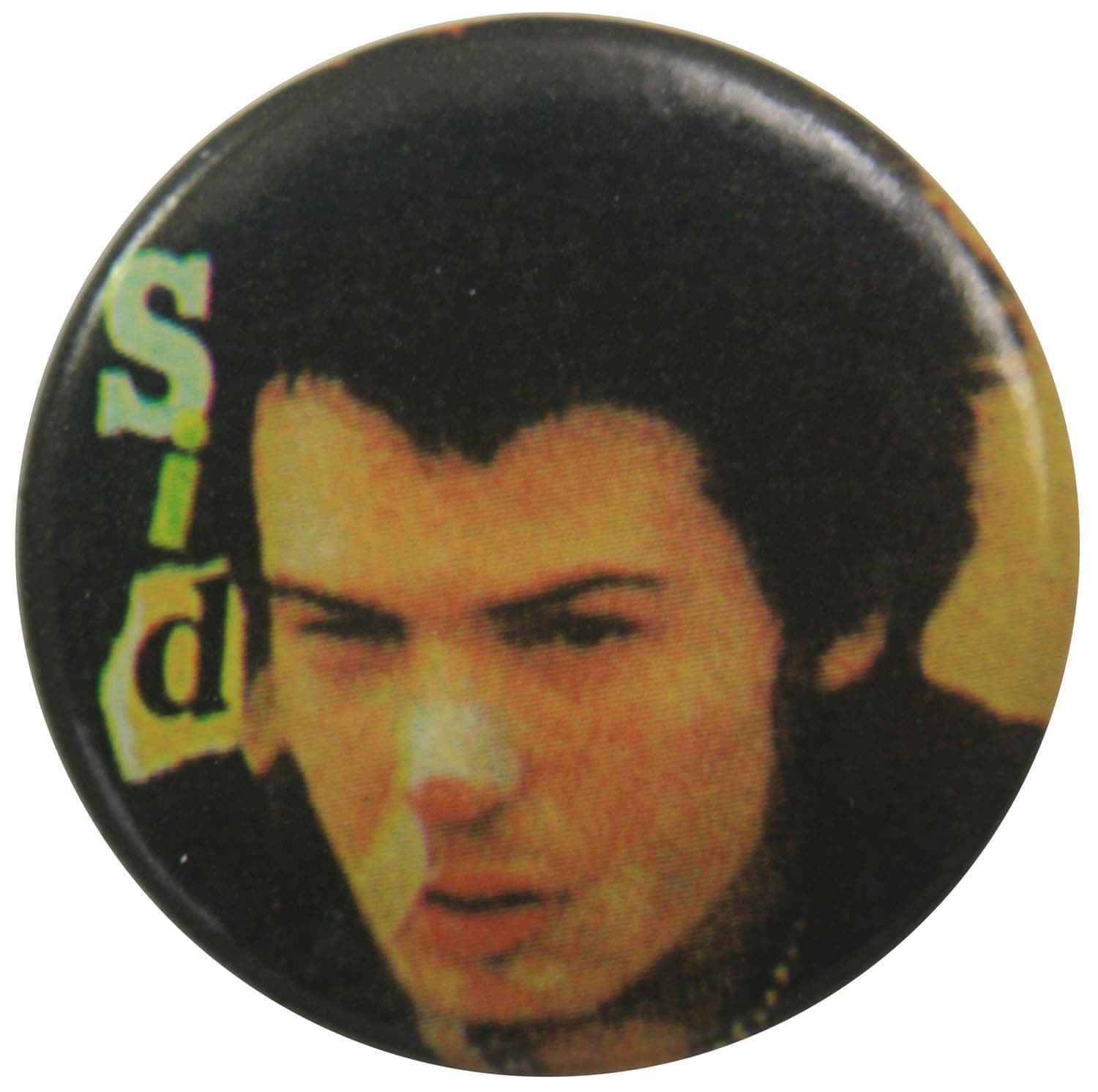 Sex Pistols - 'Sid Close Up' Button Badge