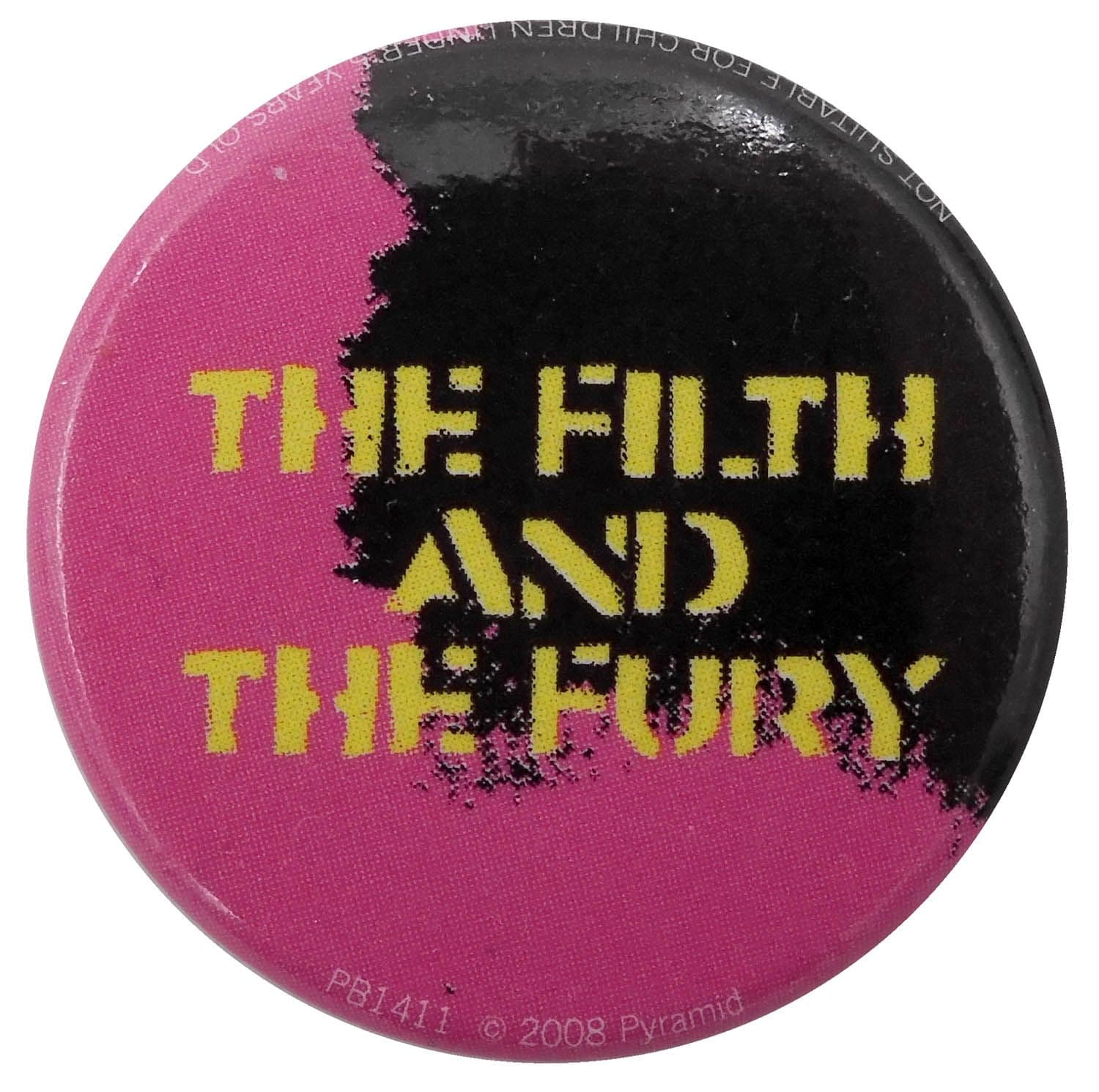 Sex Pistols - 'The Filth and the Fury' Button Badge