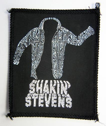Shakin' Stevens - 'Jacket' Woven Patch