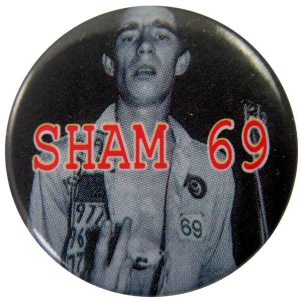 Sham 69 - 'Jimmy' Button Badge