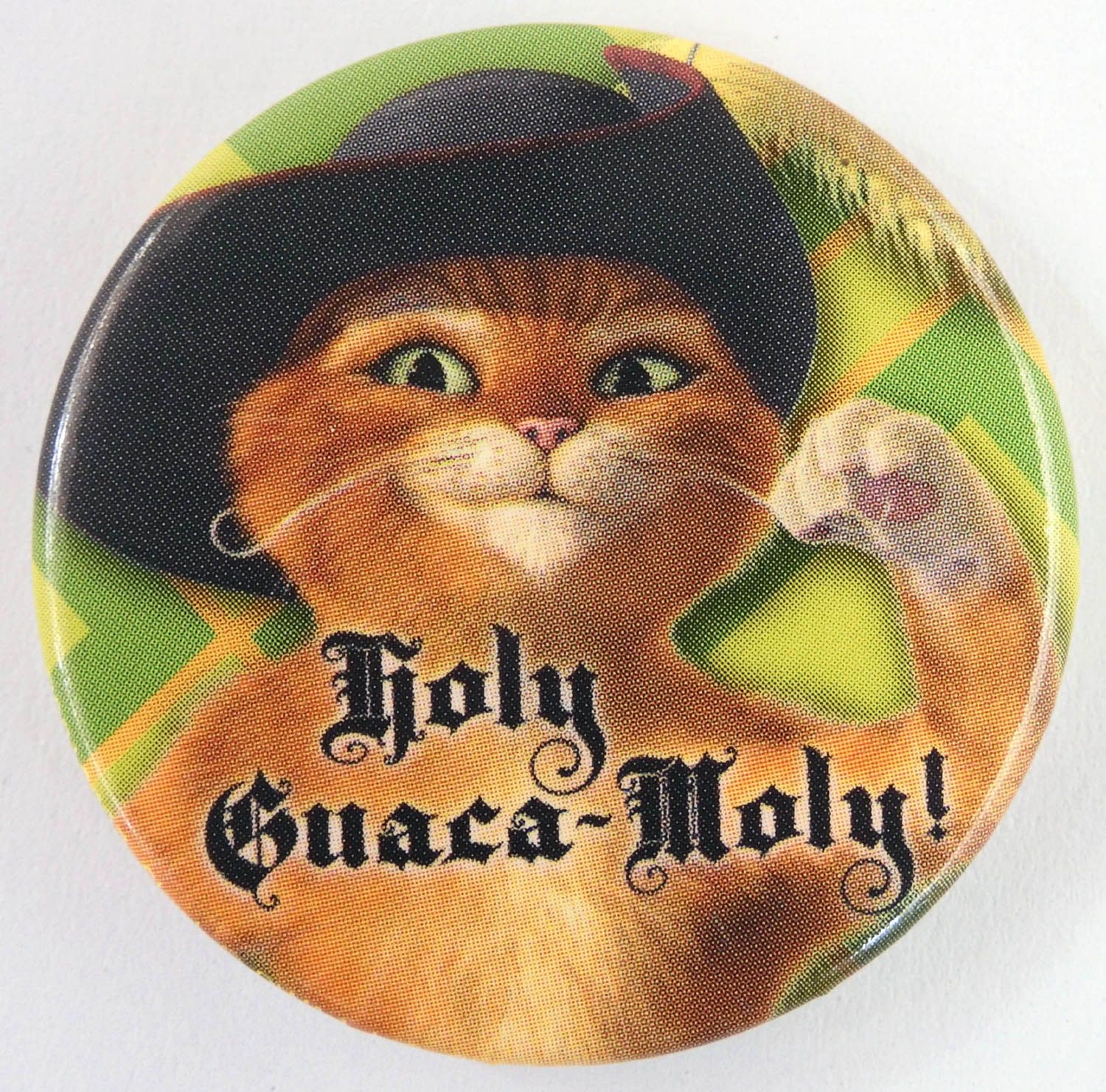 Shrek - 'Puss in Boots' Large Button Badge
