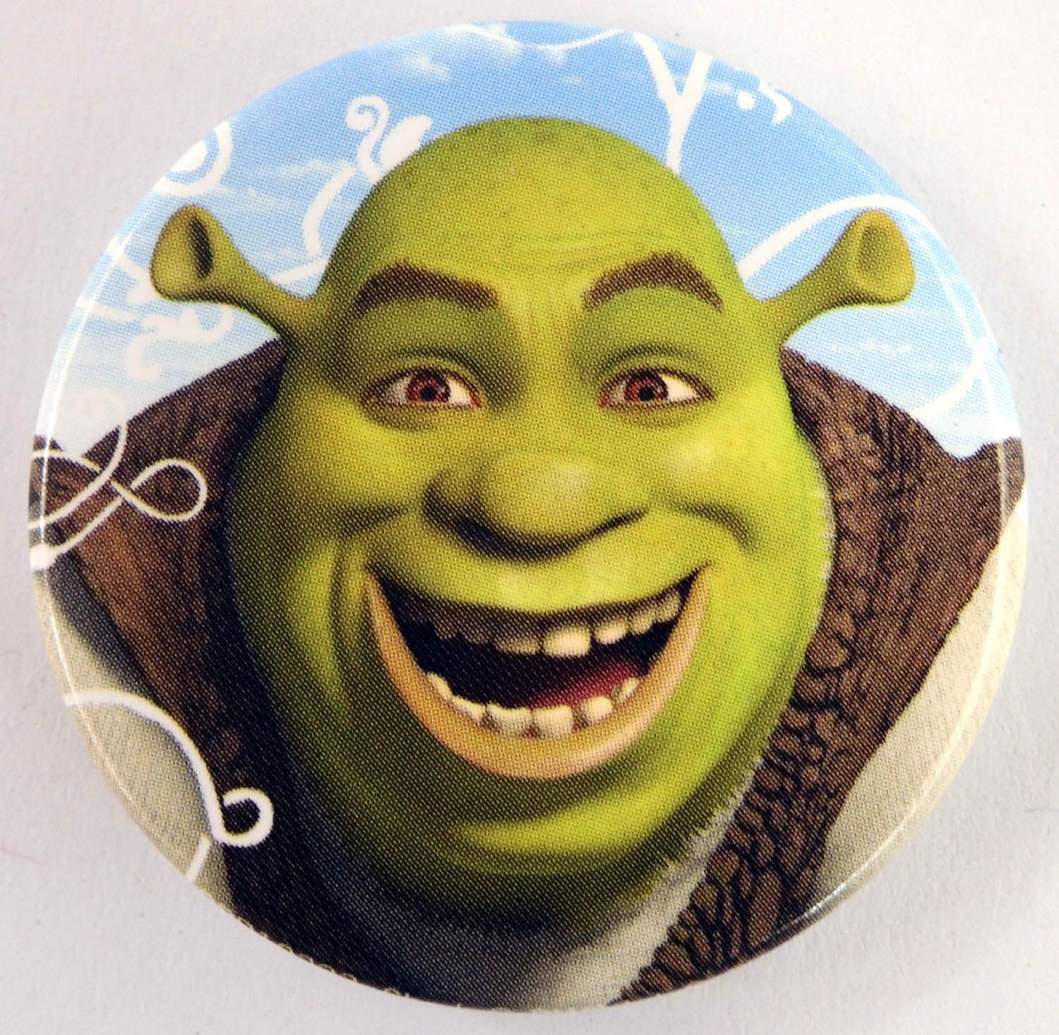 Shrek - 'Shrek Close-up' Large Button Badge