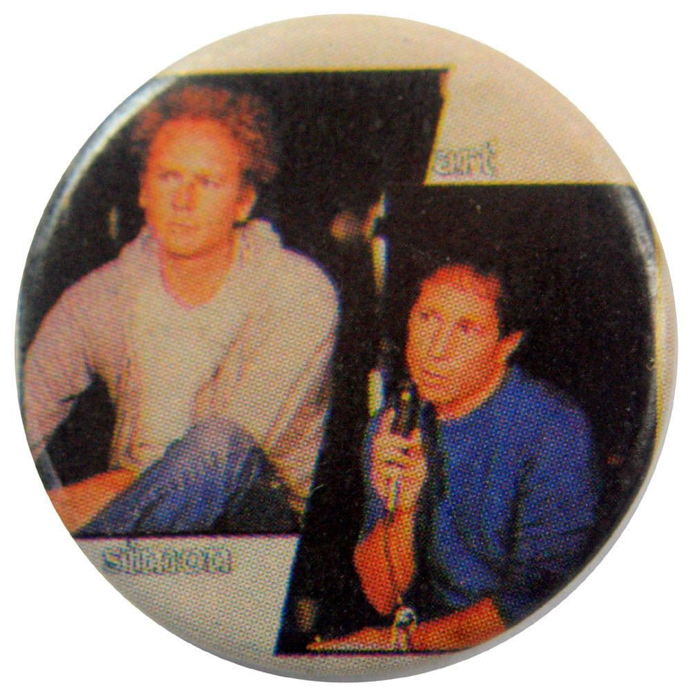 Simon & Garfunkel - 'Art & Paul' Button Badge