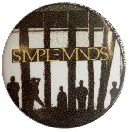 Simple Minds - 'Above This Highrise Land' Button Badge