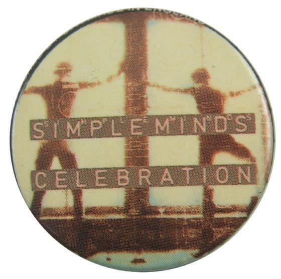 Simple Minds - 'Celebration' 32mm Badge